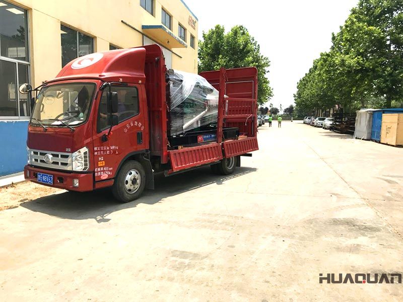 一臺HQ200GF標配型柴油發電機組在6.18號，發往河南省周口市