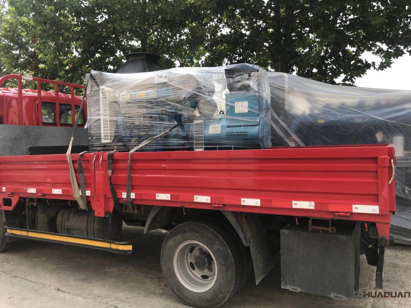 8月6日，一臺100kw標配柴油發(fā)電機組從華全動力順利發(fā)往四川