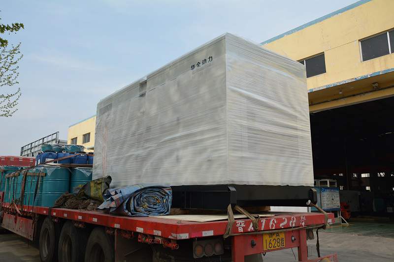 梁先生3月7日從華全動力采購的靜音箱機組已于當(dāng)天發(fā)往河北省