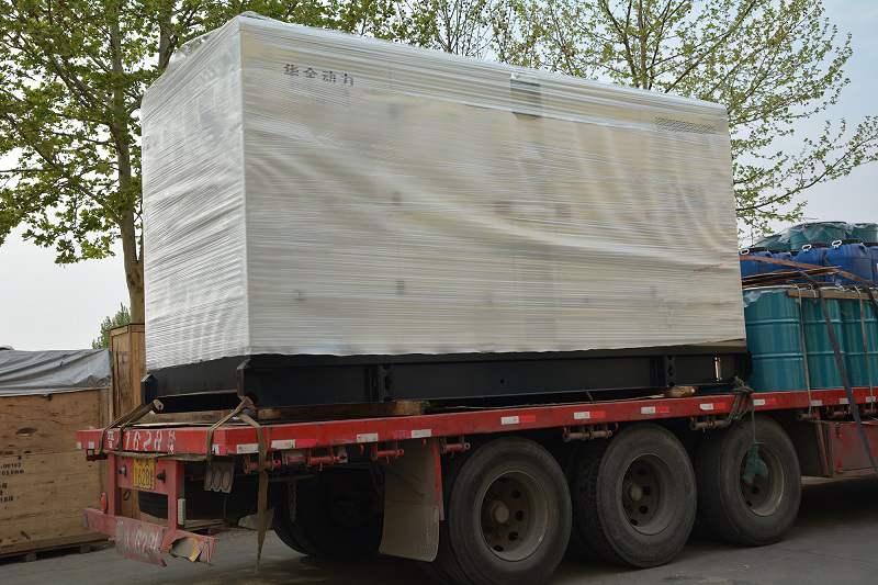 一臺360kw靜音箱柴油發電機組于3月14日從華全動力發往黑龍江