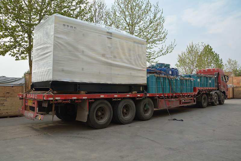 河南宋先生從華全動力采購的400kw立柜四保護靜音箱發電機組于3月29日發出