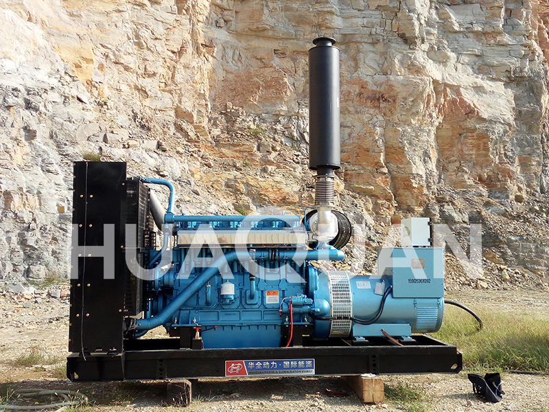 加拿大550kW發電機組電站項目