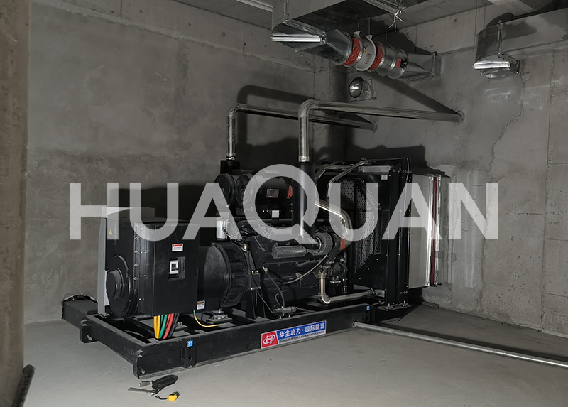 內蒙古通遼成品油儲備庫450KW發電機組電站項目