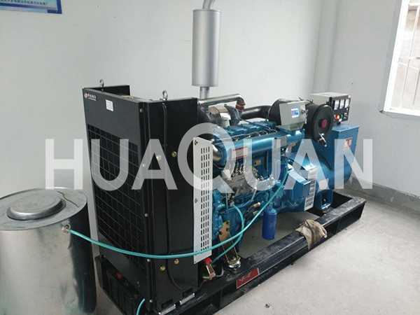 山西某醫科大學350kW發電機組電站項目